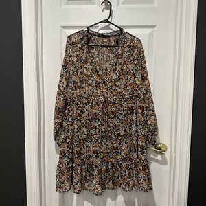 Zara floral dress